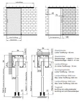 Schiebetürbeschlag SB 40
